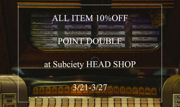 Staff Blog【ALL ITEM 10%OFF&POINT DOUBLE】
